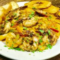 Jerk Shrimp · Peeled and deveined shrimp marinated in jerk seasoning along with other spices that create a...