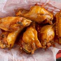 Wings - 6 · Chicken Wings tossed in our Original Buffalo Sauce. Served w/. Blue Cheese