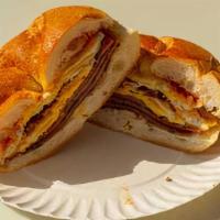 Pork Roll/Bacon, Egg, And Cheese - Pork Roll · 