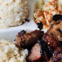 Smoked Pork Plate · Spicy or Mild.