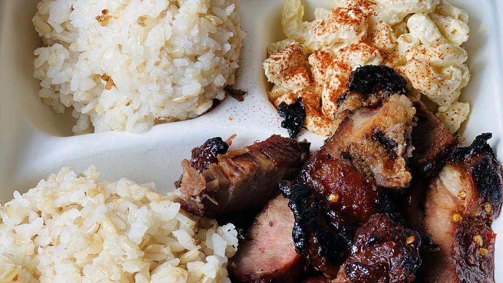 Smoked Pork Plate · Spicy or Mild.