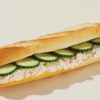 Pret'S Tuna & Cucumber Baguette · A simple yet delicious recipe featuring lightly seasoned pole & line caught tuna and freshly...