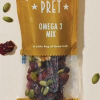 Omega-3 Mix  · A delicious little bag of cranberries, almonds, walnuts, pecans, pistachios, and pepitas.
