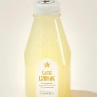 Classic Lemonade · Lemonade sweetened with pure cane sugar and a splash of orange juice. 13.5 oz. serving.