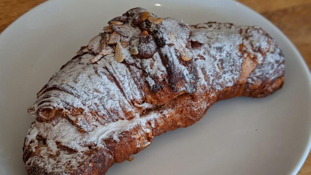 Almond Croissant · A classic, twice-baked almond or chocolate almond croissant.