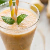 Ginger Melon Smoothie · Fresh smoothie made with Watermelon, pineapple, green apple and ginger.