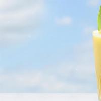 Banana Beach Smoothie · Fresh smoothie made with Strawberry, banana, papaya, and apple juice.