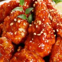Hot & Spicy Wings  · Small - 10 wings
large - 20 wings.