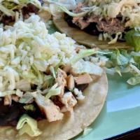 Grilled Chicken Tostada · 