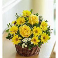 Basket Of Sunshine™ · Whatever it is you’re trying to say, do it with this bright and beautiful bouquet! A mix of ...