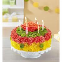 Birthday Wishes Flower Cake™ Yellow · Exclusive. Be the reason their birthday is brighter! Our cheerful cake creation is crafted w...