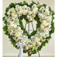 Always Remember White Floral Heart Tribute · Celebrate a beautiful life while expressing your most heartfelt sympathy. This exquisitely c...