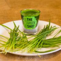 Organic Wheatgrass Shot · (Single Shot) Equivalent of 2 lb’s of raw vegetables.
