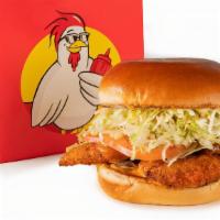 The Chicken Guy! Classic · Crispy, all-natural chicken breast, Chicken Guy! Signature seasoning, special sauce, LTOP, g...
