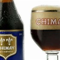 Chimay Grande Reserve · Chimay beer bottle, 11.2oz, 9% ABV