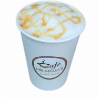 Honey Vanilla Latte 12 Oz · Spoon of honey, Fine espresso, Vanilla syrup  and Steamed whole milk