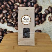 House Coffee Bag · 2 oz Freshly Roasted & Ground
Dark, 100% Colombian  coffee