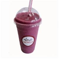 Mixed Berries Smoothie 20 Oz · Banana and coconut milk.