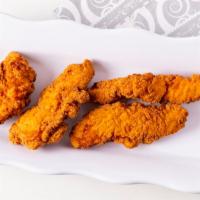 Boneless Wings · Our classic chicken tenders with fries