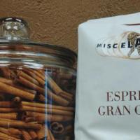 Espresso · Freshly ground miscelad 'oro beans. directly from the roaster in italy known there as liquid...