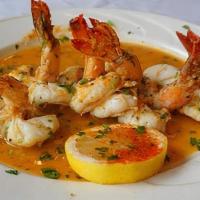 Shrimp Scampi · Sauteed in a white wine, butter & garlic sauce.