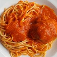 Kids Spaghetti & Meatball · 