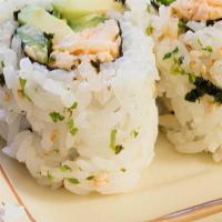 Spicy Chicken Roll · Chicken & cucumber.