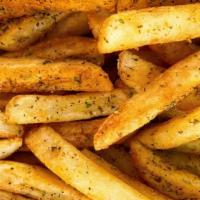 Seasoned French Fries · CL Special blend seasoned fries.