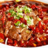 Braised Beef Filets With Nара And Roasted Chili · Spicy.