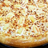 Large Pineapple Pizza · One large round pineapple pizza with special spices. 263 cal/se.