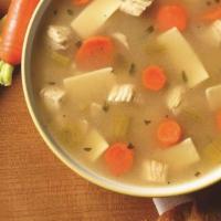 Chicken Noodle Soup · Prepared the old-fashioned way, this soup has diced chicken and chunks of hearty vegetables ...