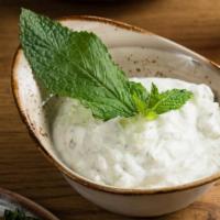 Mast Khiar Dinner · Homemade yogurt with cucumber and mint.