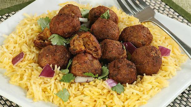 Falafel With Rice · 