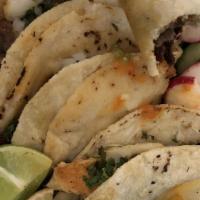 Tacos De Pollo/ Chicken Tacos  · 