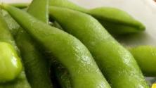 Edamame / 毛豆 · Steamed Soybeans with Salt.