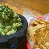 Guacamole & Chips · Spicy or not spicy.