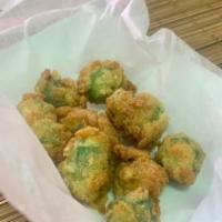 Fried Okra · Battered and fried okra