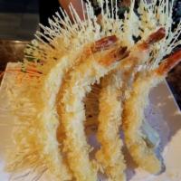 Shrimp & Vegetable Tempura · Lightly battered shrimp tempura and vegetable served with warm tempura sauce.