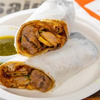 Lamb Masala Roll · Spicy tender lamb cooked stew.