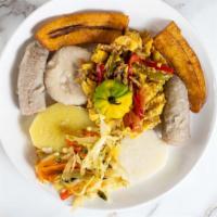 Ackee And Saltfish · Ackee and saltfish is the Jamaican national dish prepared with ackee and salted codfish. A q...
