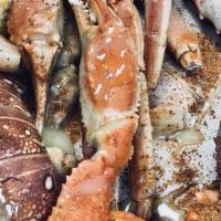 Snow Crab Legs (1 Lb) · Per Cluster Steamed & Seasoned. Highly Recommended.