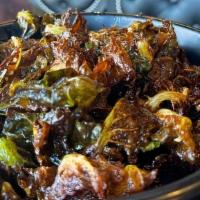 Honey Soy Brussels Sprouts · Crispy Brussel Sprouts | Homemade Honey Soy Glaze