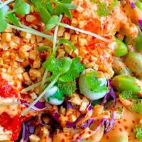The Spice Is Right · Spicy Tuna | Spicy Salmon | Edamame | Cucumber | Cherry Tomatoes | Pickled Jalapenos | Red C...