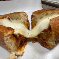 Meatball Parmigiana · 