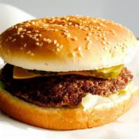 Cheese Burger · American cheese lettuce tomato onion ketchup and mayonnaise.