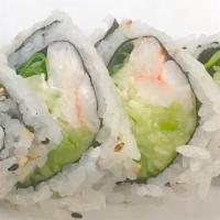 Boston Roll · Steam shrimp with lettuce cucumber and mayonnaise