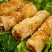 Vietnamese Spring Roll · Deep fried spring rolls with pork, shrimp, and vegetables - Customers' Favorite!