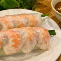 Summer Rolls With Rice Paper (2 Pcs) · 2 summer rolls with vegetables and your choice of shrimp, shredded pork, or grilled meat.