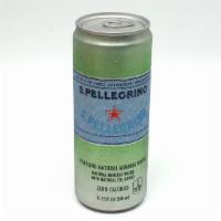 Sparkling Water San Pellegrino™ · Italian; 11 oz slim can.