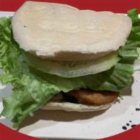 Vegan Bao · Chinese vegan burger (option: chicken, beef, ham).